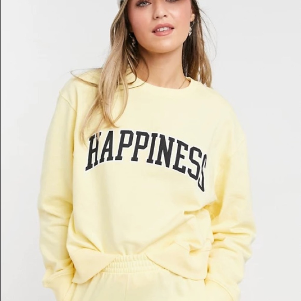 happiness crewneck